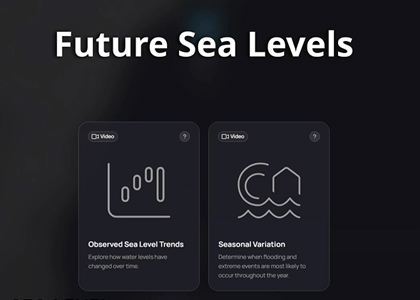 Screenshot of Sea Level Calculator